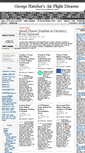 Mobile Screenshot of airflightdisaster.com
